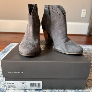 Vince Camuto- Fritan- Grey Suede- Size 9- Gently Used